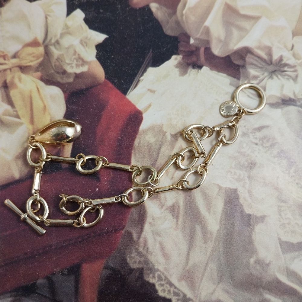J. Crew Chain Bracelet with Shell Charm - Picture 7 of 8